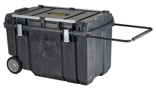Product image Stanley Werkzeugbox (99 x 59 x 62 cm, Box für Montage mit 233l Fassungsvermögen, Metallverstrebungen zum Befestigen einer zweiten Box,