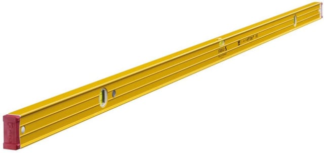 Aluminium Wasserwaage Type 96-2 m, 40 - 200 cm, mit Seltenerd-Magneten, Ausführung: Type 96-2 m, 200 cm - Stabila