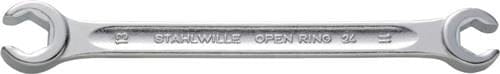 41081012 24 10 x 12 Offener Doppelringschlüssel Schlüsselweite (Metrisch) 10 - 12 mm - Stahlwille