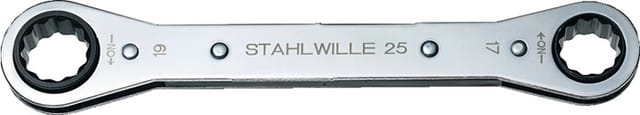 Stahlwille - Ratschenringschlüssel 25 12x13mm 12-KT.L.170mm Anz.Z.22