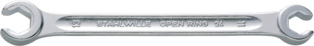 41081417 24 14 x 17 Offener Doppelringschlüssel Schlüsselweite (Metrisch) 14 - 17 mm - Stahlwille