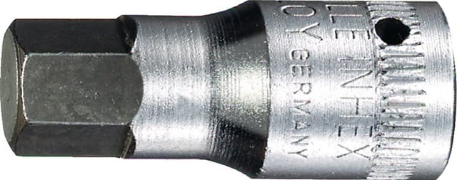 44 k 6 01120006 Innen-Sechskant Steckschlüssel-Bit-Einsatz 6 mm 1/4' (6.3 mm) - Stahlwille