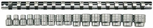 Steckschlüssel-Satz, 3/8 Tengtools M3816 16 Stück 116660101