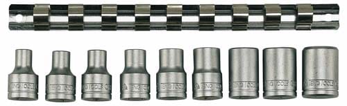 Steckschlüssel-Satz, 1/2 Tengtools M1210 9 Stück 116610104