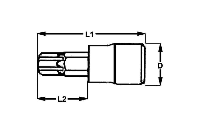 3/8 Sechskant, 3mm Buchse Tengtools M381503-C
