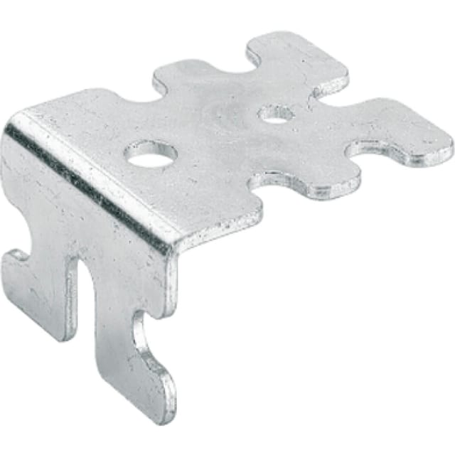 Euro-Verbindungswinkel 32mm 50x25x42 mm Stahl chromatiert