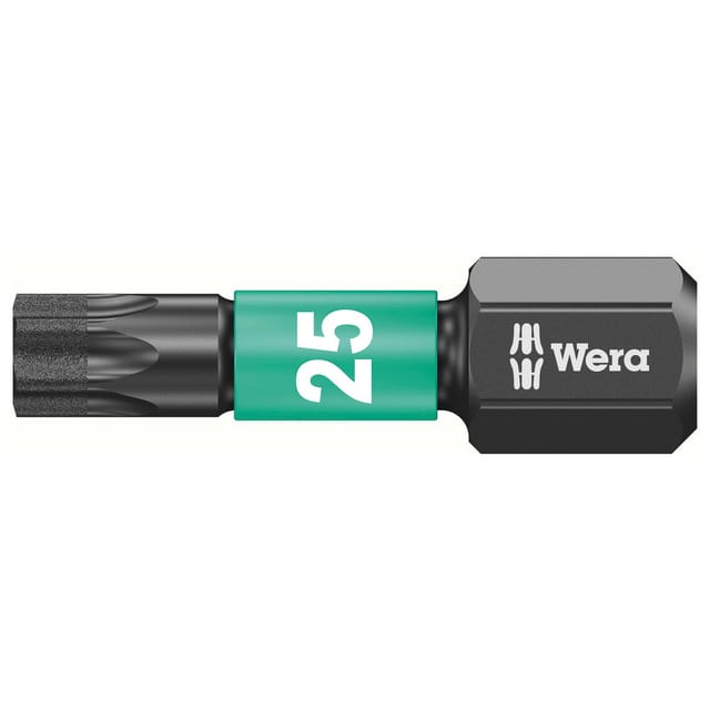Wera Bit Impaktor 1/4' Din 3126 C6,3 T25x25mm