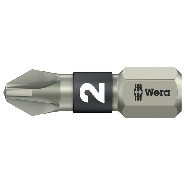 Bit rostfrei 1/4 din 3126 C6,3 PZ3x25mm Wera