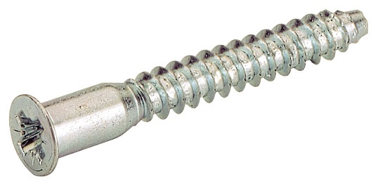 Einteilverbinder Direkta 2 6,3x50mm , Stahl chromatiert