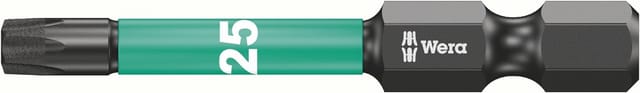 Wera Bit Impaktor 1/4' Din 3126 E6,3 T25x50mm