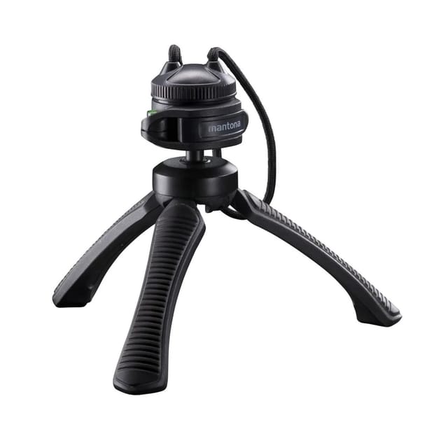 Mantona - 21404 Stativ Smartphone/Kamera digital 3 Bein(e) Schwarz