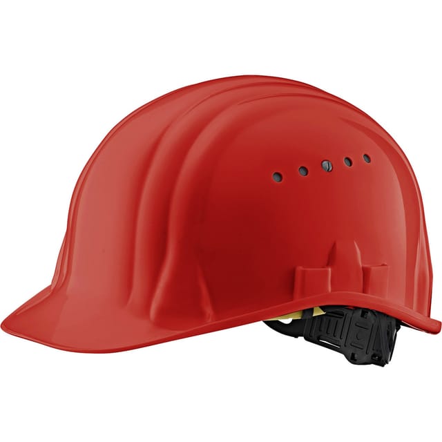 Schutzhelm Baumeister 80/6, en 397, rot - Schuberth