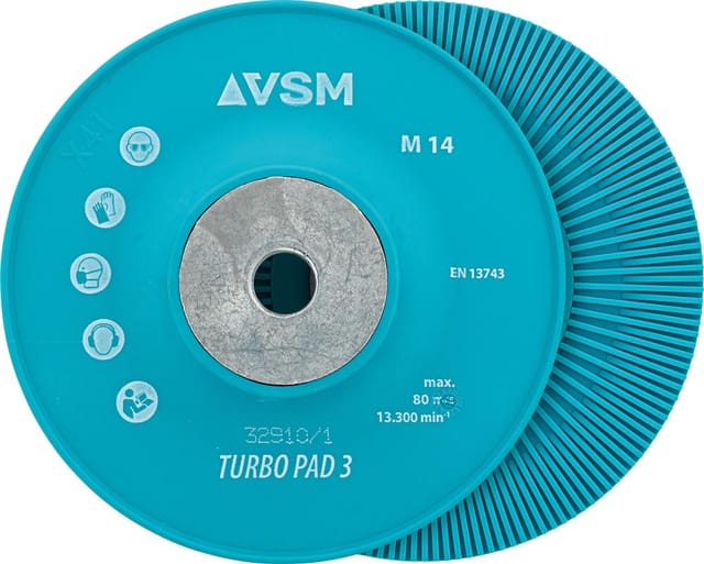 FP - Stützteller turbo pad 3 M14 115mm vsm