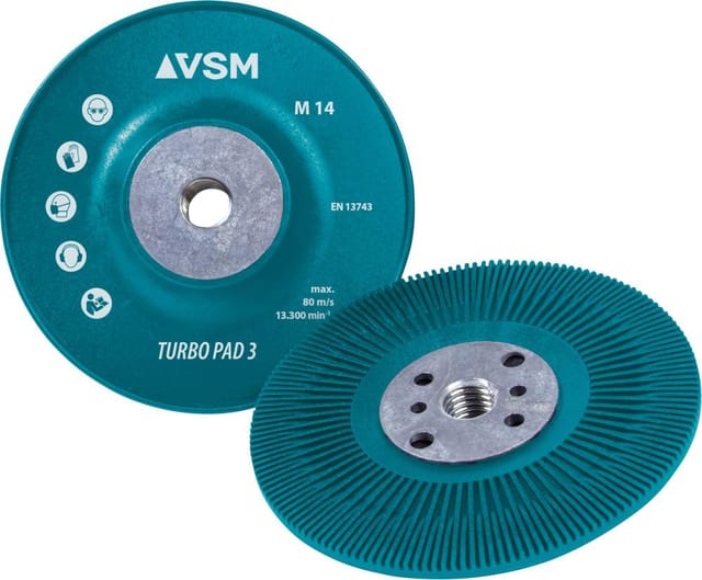 Stützteller TURBO PAD 3 M14 125mm VSM