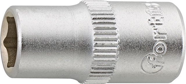 FP - Steckschl.-Einsatz 1/4' 7 mm 6kt. fortis