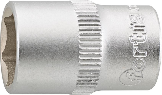 FP - Steckschl.-Einsatz 3/8' 13 mm 6kt. fortis