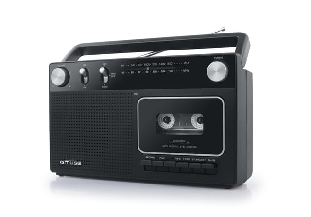 Radiokassette schwarz Muse m152rc