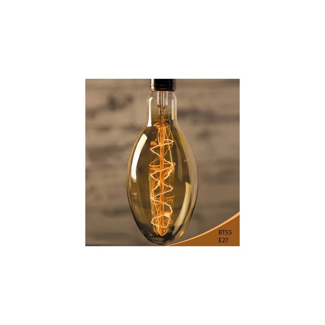 Vintage Lampe Edison E27 BT55 40W Glühbirne, Filamente 2