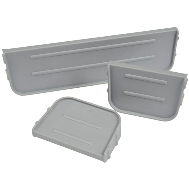 Agoform Besteckasten Trenner Scoop II - Trennwand Set, Kunststoff silber