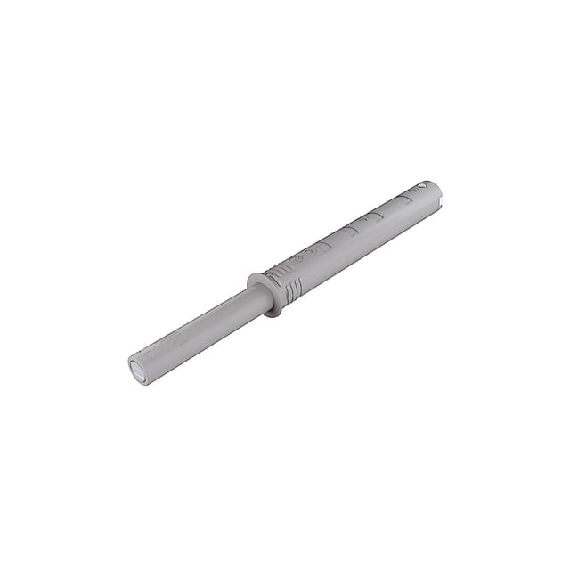 Druckschnapper Möbeldämpfer Hub 37 mm K-Push Tech Strong mit Magnet grau