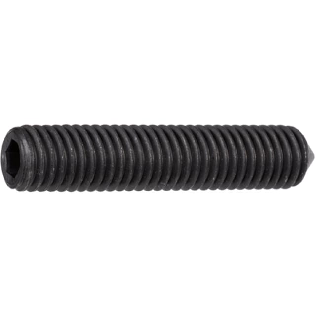 Gewindestift DIN 914 m.Spitze/Innensechskant M 6 x 25 45 H