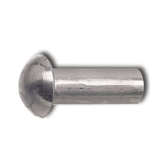 Halbrundniete DIN 660 3 x 6 Aluminium 99.5