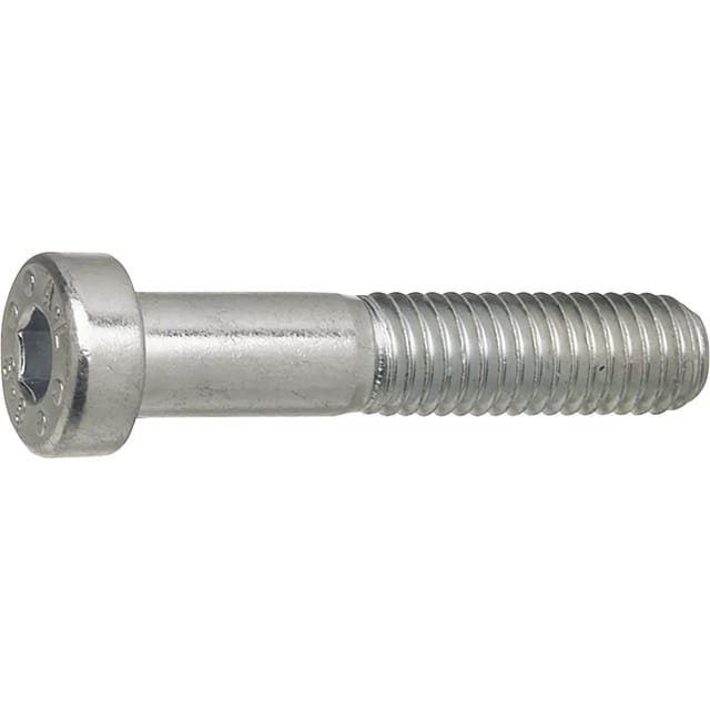 Zylinderschrauben M6x20 Zylinderbauschrauben mit Innensechskant und niedrigem Kopf ISK, Edelstahl A4-70