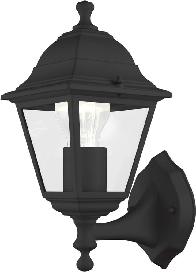 Eglo - Außen-Wandleuchte Belfort 1 schwarz E27, max. 60 w Außen-Wandleuchte