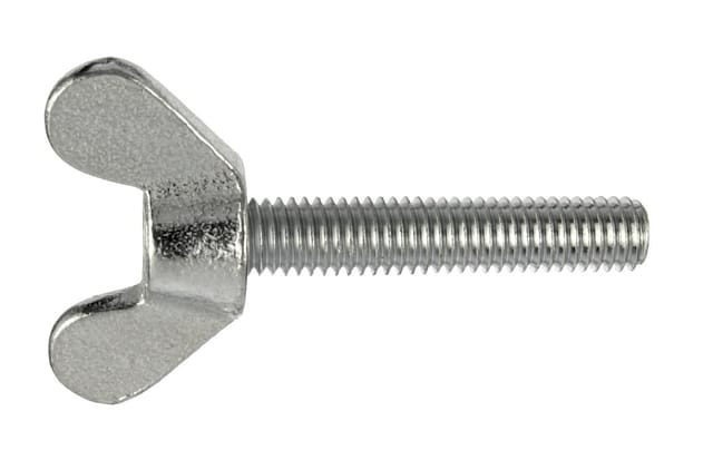 Flügelschrauben M5 x 30 mm, 4 Stück Flügelschrauben