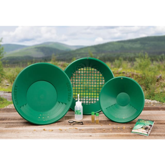 Garrett - Gold Pan Kit 13275 Goldsucher-Set