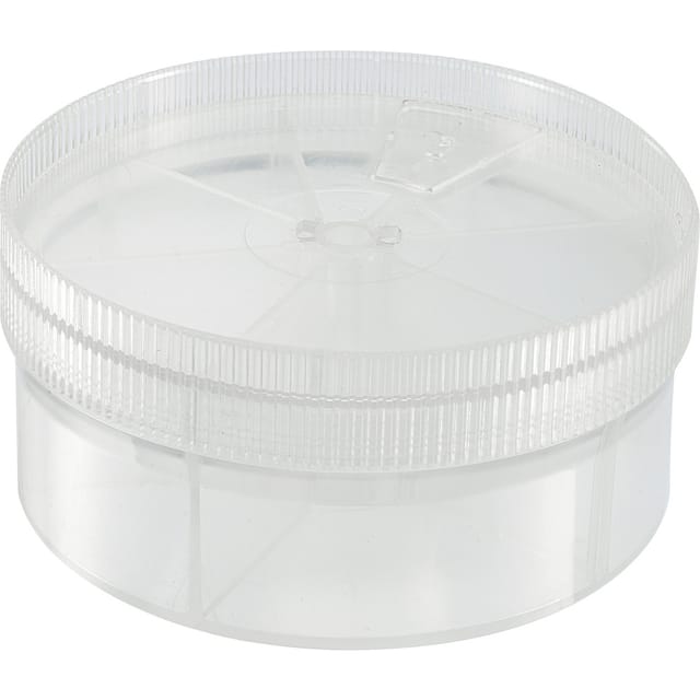 Sortimensdose (ø x h) 92 mm x 43.5 mm Anzahl Fächer: 7 variable Unterteilung Inhalt - Tru Components