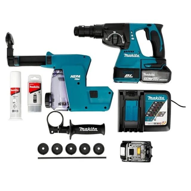 Makita DHR243RTJW Akku Bohrhammer 18V Li-Ion Lxt