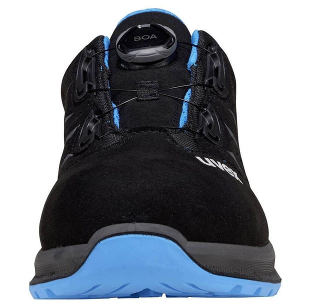 Uvex - Halbschuh schwarz/blau 2 trend, S1P boa, EU-Schuhgröße: 39
