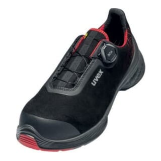 Uvex - 1 G2 6840243 esd Sicherheitsstiefel S3 Schuhgröße (eu): 43 Rot-Schwarz 1 Paar