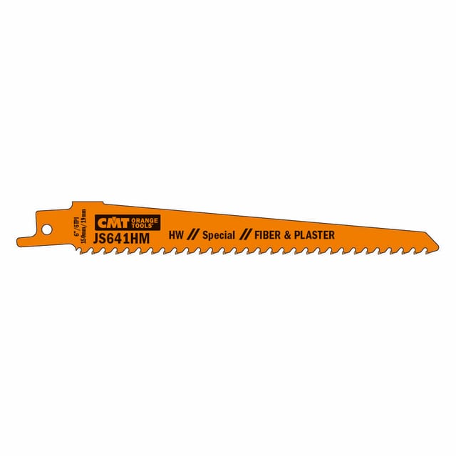 Js641hm-2 2 Spezial-hm-sägeblätter 150x19x1,2 6tpi Hartmetallspitze