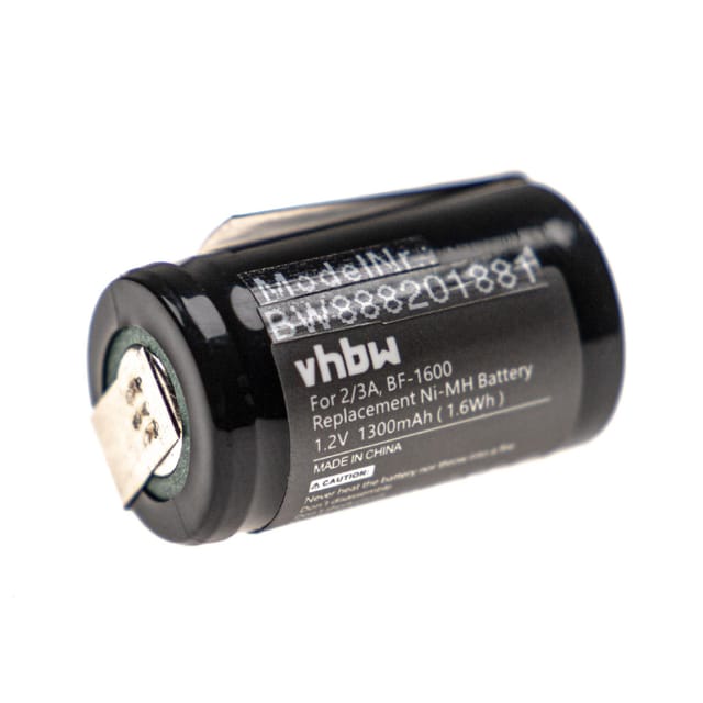 vhbw Akku Ersatz für Panasonic 85-07 für Rasierer Haarschneider (1300mAh, 1,2V, NiMH)