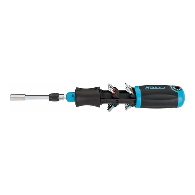 Bit-Ratschen-Schraubendreher inkl. Verlängerung und Bits 810R-3 - Hazet