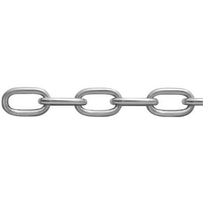 Vormann Rundstahlkette DIN 766 4 mm rostfrei