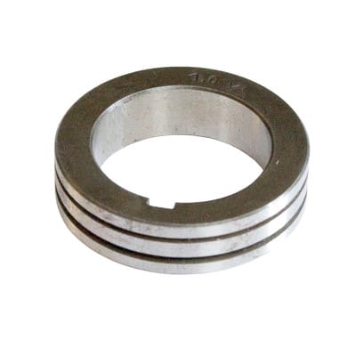 ELMAG Vorschubrolle 0,6/0,8 mm, EM 202/212-CuSi/272, (AØ 40mm/IØ 28mm, 10mm breit), f. Fe/CrNi, TS, für EUROMIG plus 271/301, EUROMIG 270/300, Serie M