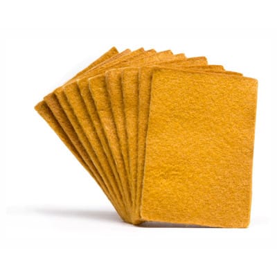 Filz braun zum Polieren 40x60x2mm