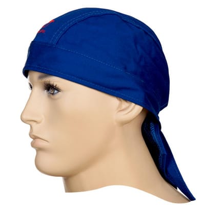 Hitzekopfschutz Bandana 'blau weldas 23-3612