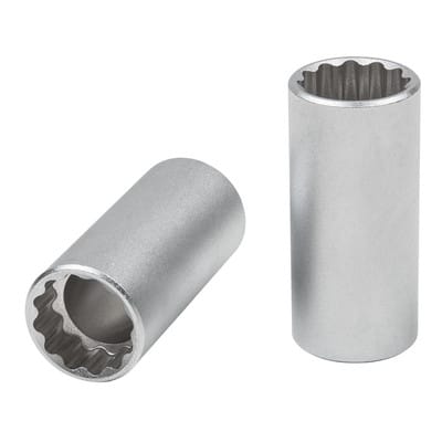 1/2' 12-kant Stecknuss, 16,0 mm lang