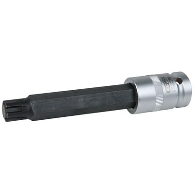 1/2' Bit-Stecknuss für RIBE®-Schrauben, M12, Länge 120 mm, phosphatiert
