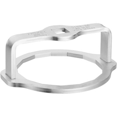 Hazet - lfilter-Schlüssel, Vierkant hohl 12,5 mm (1/2), Außen-15-kant Profil, 105 mm