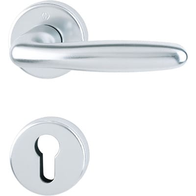 Rosettengarnitur Verona 1510 / 42KB/42KBS Aluminium F1 pz din links / rechts d/d
