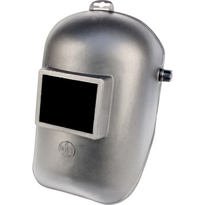 Schweißerschutzhelm pvc mit din 9 Gläser 90 x 110 mm - Elmag