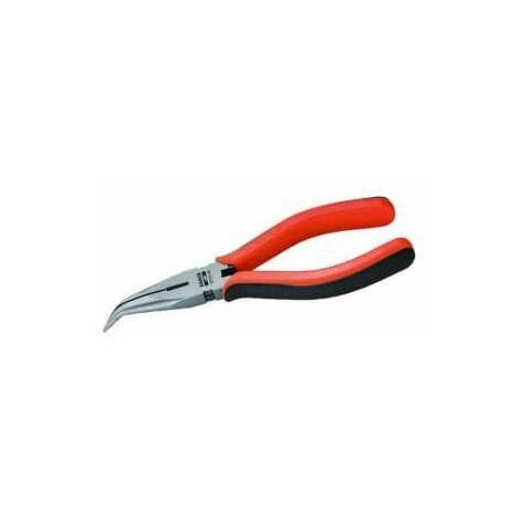 Bahco - 45° Flachrundzange, gekröpft mit 2-Komponenten-Griffen, lackiert 210 mm
