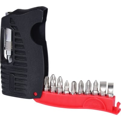 1/4' Mini-Bit-Etui, 11-tlg Schlitz, ph, pz