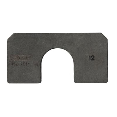 Gegenplatte 12, Ø80mm