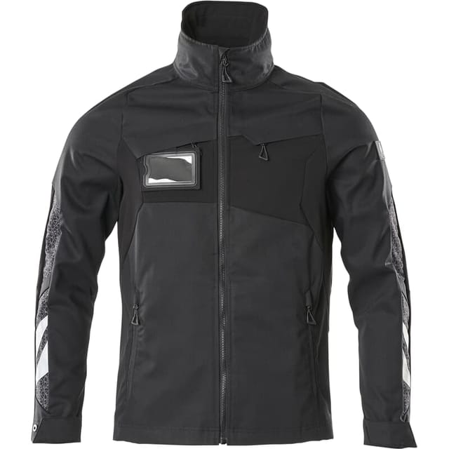 Accelerate Jacke Stretch Zones 18509 leichte und elastische Arbeitsjacke, Farbe: Schwarz - 09, Größe: 4XL - Mascot